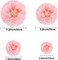 20 Pieces Paper Flower Tissue Paper Chrysanth Flowers DIY Crafting for Wedding Backdrop Nursery Wall Decoration (Fresh Color)